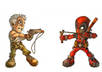 draw you, your friend, or a character in anime adorable chibi style
