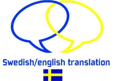 translate anything from english to swedish or the other way around, up to 600 words big1