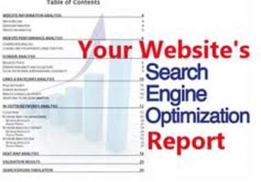give you detail SEO analysis or Report for your website so that you can work on those areas for better Search engine ranking big1