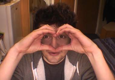 make a feel good video  showing love or cheering people big1