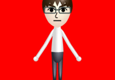 draw you your own mii character from the wii big1