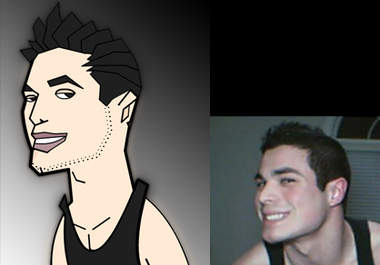 draw you as a cartoon character big1