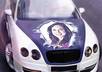 photoshop 2 of your pictures onto the hood of a white Bentley small1