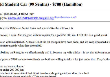 rewrite your craigslist or Kijiji ad to make it hilarious big1