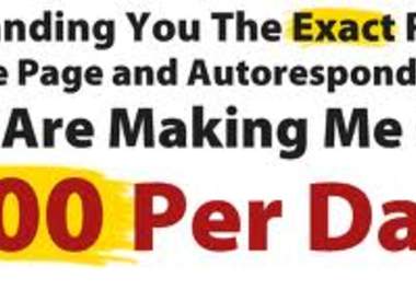 show You How You Can Make Over 400 Dollars In One Day Using This Exact Autoresponder Series Video Proof big1