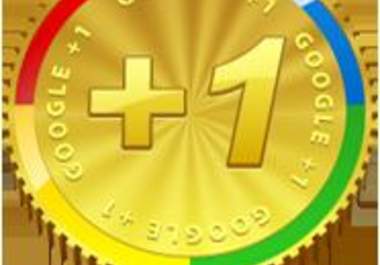 provide you 100+ REAL Google plus +1 votes to your page big1