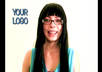 brand this friendly attractive professional female spokesperson visitor welcome video with 1 url OR text line small1