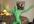 dress up in Greenman and hold a personalized sign