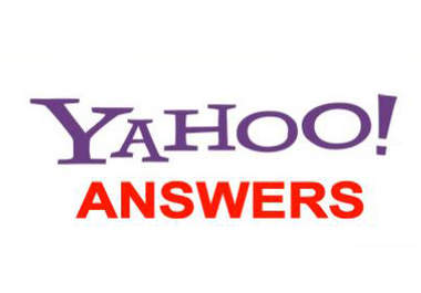 answer 10 yahoo answers questions with your url in it with my level 4 yahoo answers account big1