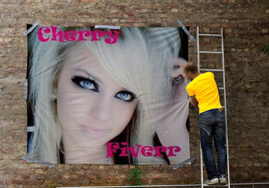 use your photo to make this cool picture of it being hung on a wall big1