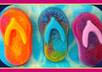 make you an awesome tie dye flip flop soap