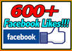 give You 600+ Facebook Likes Or Fans To Your Facebook Fan Page To Make It VERY Popular, Get Social Proof For Your Fb Page small1
