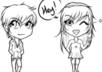 draw a mini character in MANGA style