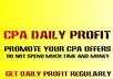 give You Method To Promote CPA Offers and Get Cpa Profit Daily
