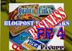 give you a PR4 PERMANENT blogpost Business with 2 of your links