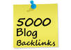 create more than five thousand general and two fifty EDU Backlinks plus many more Best package See Inside