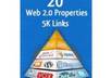 create Extreme Link Pyramid with 20 High PR Web 2 Properties And Create 5000 Backlinks On Them Dominate The First Page Of Any Search Engine