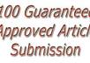 submit your 1 article in 30 instant approved article site and send u 30 live link with in 48 hour