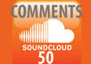add 50+ comments to your Soundcloud account