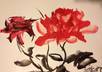 paint a 9 inch x 12 inch painting of your favorite flowers in Chinese water brush and mail it to you