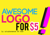 design 3 Awesome and Professional LOGO Concepts for your website,product,business small1