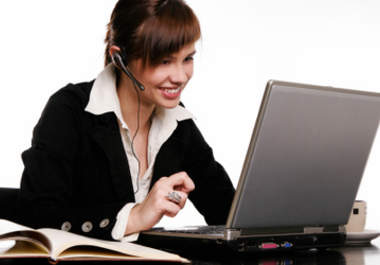 be your virtual assistant or secretary for data entry or web research big1