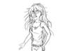 draw simple, clean, black and white lineart of a character, creature or object