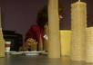 make 3 candles from natural beeswax