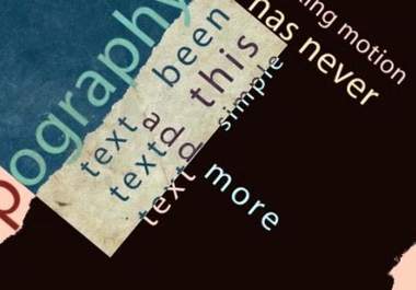 insert your words in this TYPOGRAPHY video for your website big1