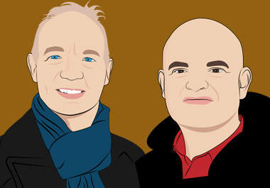 make cartoon of your profile picture in my style big1