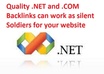 maNUALLY get you Panda safe 12 high pr dofollow net and 10 com backlinks for your website/blog