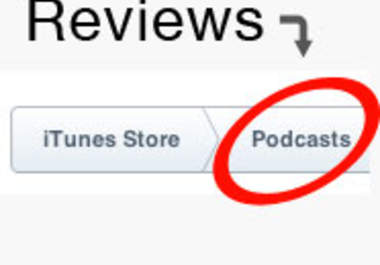 write 3 reviews for your podcast show on iTunes big1