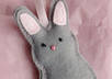 send you a cute felt bunny key chain