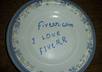 write any message on Plate small1