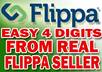 show You How To Become The Best FLIPPA Seller And Collect Thousands Dollars Easily Every Single Month From New Sites