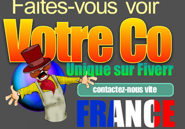 make a logo or site banner in french in the purest american style big1