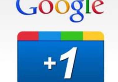 get you  400 Google plus +1 votes to your site to improve your rank on google big1