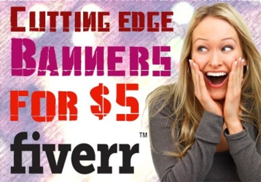 design cutting edge advertisement banner big1
