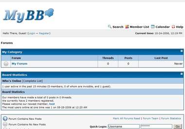 setup a forum on your website big1