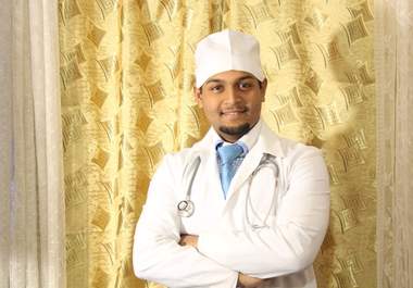 dress like a doctor and do an instructional video big1