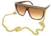 mail you Snookie Sunglasses with Gold Chain worn by Celebrity Snooki from Jersey