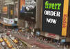 create this very realistic 35 second video of your logo advertised  in times square new york small1