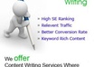 offer my Killer Content Writing Service