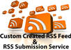 create a Custom RSS feed containing 12 Backlinks then Submit that feed to Over 175 Sites and Directories small1