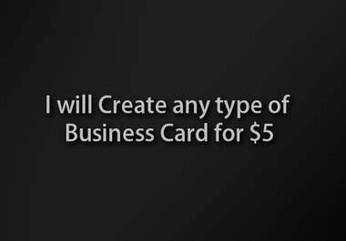 create your perfect Business Card big1
