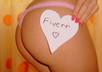 draw your logo or write your message on that heart