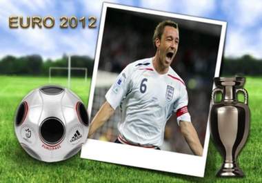 make a Customized Euro 2012, Football Postcard big1