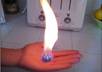 show you how to make a fireball you can hold in your hands