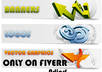 design any type of vector banner , animated banner,vector images or trace your photo