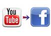 add your You Tube channel as a tab to your Facebook page